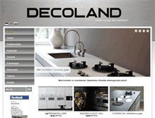 Tablet Screenshot of decoland.ee